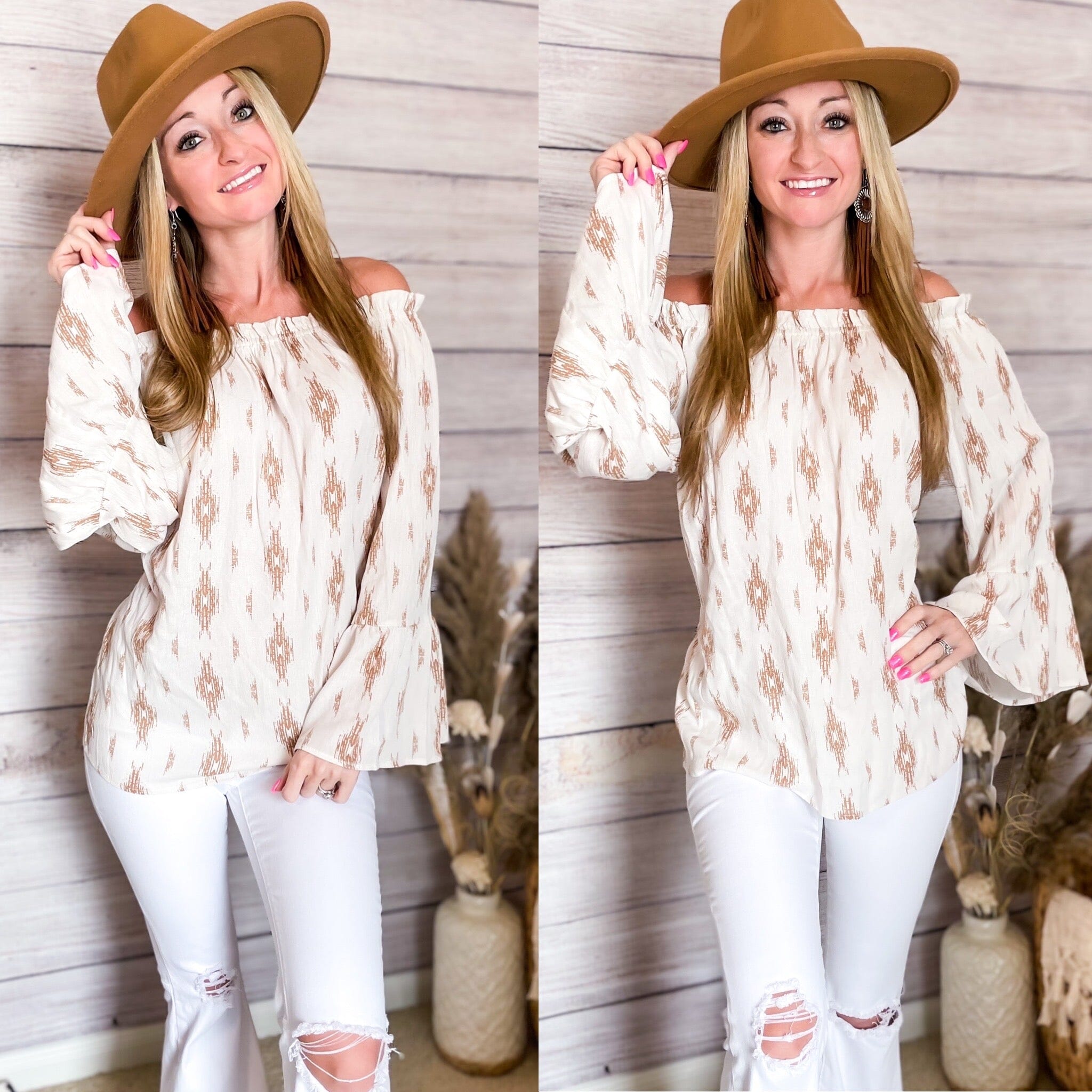 The Boho Blouse  Rustic Rodeo Boutique